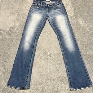 BKE Women's Boot Cut Jeans - Blue